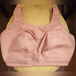 34I (US) Glamorise Women's Full Figure No Bounce Wirefree Sports Bra